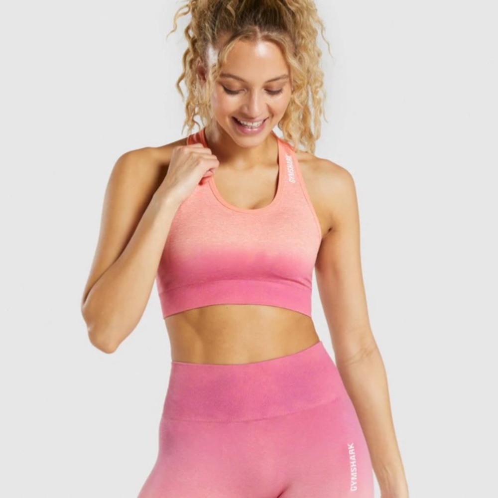 GYMSHARK OMBRE SPORTS BRA